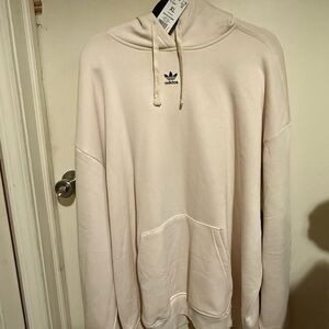 Adidas Off-White Hoodie with Logo